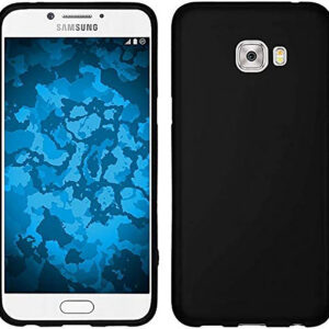 SAMSUNG GALAXY C7, SAMSUNG GALAXY C7 PRO Black Silicon Case - Image 1