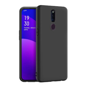 OPPO F11 PRO Black Silicon Case - Image 1