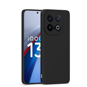 IQOO 13 5G Black Silicon Case - Image 1