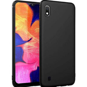 SAMSUNG GALAXY A10 Black Silicon Case - Image 1