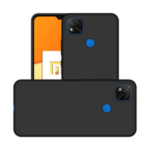 XIAOMI REDMI 9C Black Silicon Case - Image 1