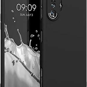 POCO F3 GT Black Silicon Case - Image 1