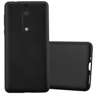NOKIA 5 Black Silicon Case - Image 1