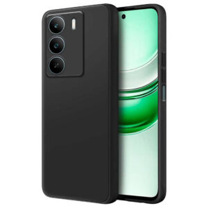 REALME NARZO 80 LITE Black Silicon Case - Image 1