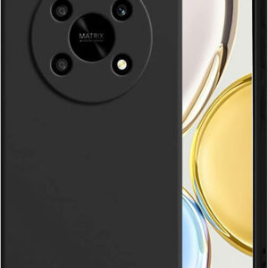HONOR X9 5G Black Silicon Case - Image 1