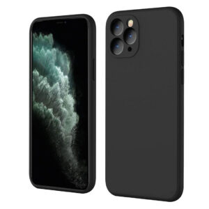 APPLE IPHONE 11 PRO Black Silicon Case - Image 1