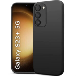 SAMSUNG GALAXY S23 PLUS 5G Black Silicon Case - Image 1