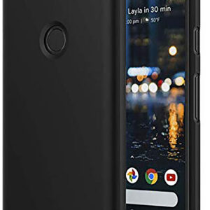 GOOGLE PIXEL 2 Black Silicon Case - Image 1