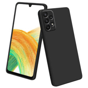 SAMSUNG GALAXY A33 5G Black Silicon Case - Image 1