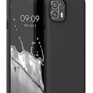 MOTOROLA EDGE 20 FUSION Black Silicon Case - Image 1