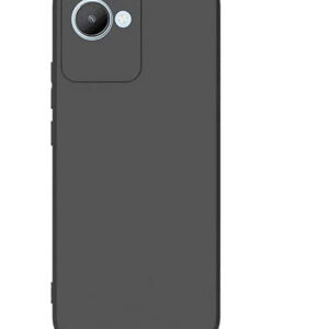 REALME C30S Black Silicon Case - Image 1