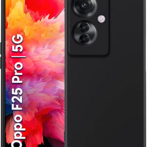 OPPO F25 PRO 5G Black Silicon Case - Image 1