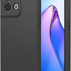 OPPO RENO 8 PRO 5G Black Silicon Case - Image 1