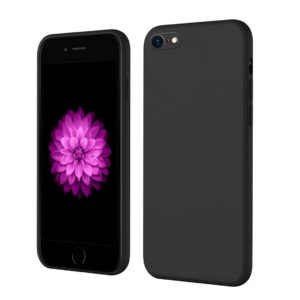 APPLE IPHONE 8 Black Silicon Case - Image 1
