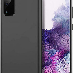 SAMSUNG GALAXY NOTE 20 PLUS Black Silicon Case - Image 1