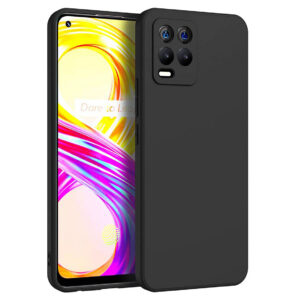 REALME 8 PRO Black Silicon Case - Image 1
