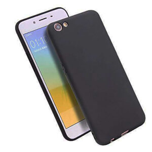 OPPO F3 PLUS Black Silicon Case - Image 1