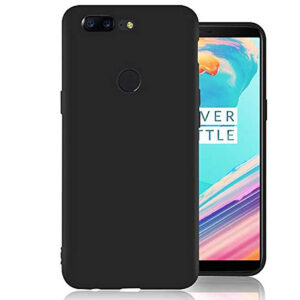 ONEPLUS 5T Black Silicon Case - Image 1