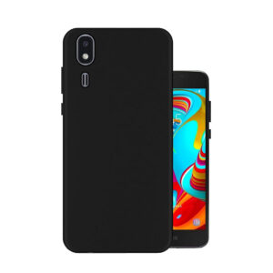 SAMSUNG GALAXY A2 CORE Black Silicon Case - Image 1