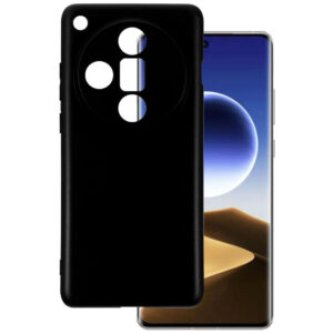 OPPO FIND X7 5G Black Silicon Case - Image 1