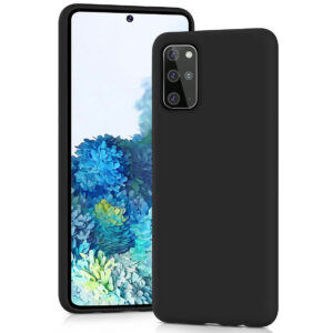 SAMSUNG GALAXY S20 PLUS Black Silicon Case - Image 1