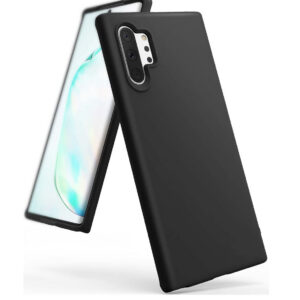 SAMSUNG GALAXY NOTE 10 Black Silicon Case - Image 1