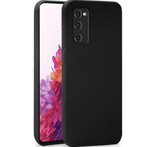 SAMSUNG GALAXY S20 FE Black Silicon Case - Image 1