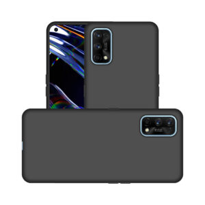 SAMSUNG GALAXY A72 (2021) Black Silicon Case - Image 1