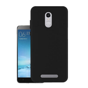 XIAOMI REDMI NOTE 3 Black Silicon Case - Image 1