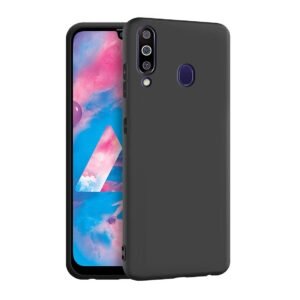 SAMSUNG GALAXY M30 Black Silicon Case - Image 1