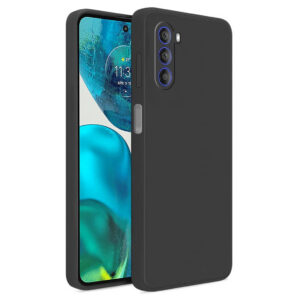MOTOROLA G82 5G, MOTOROLA G52 4G Black Silicon Case - Image 1