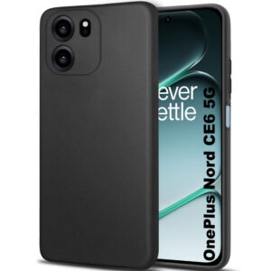 ONEPLUS NORD CE 6 5G Black Silicon Case - Image 1