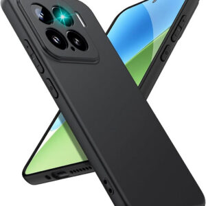 XIAOMI 15 PRO 5G Black Silicon Case - Image 1