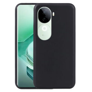 VIVO V40E 5G Black Silicon Case - Image 1