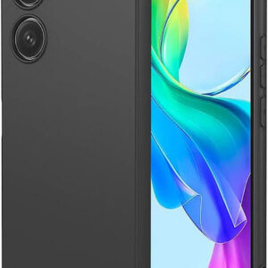 VIVO Y18I Black Silicon Case - Image 1