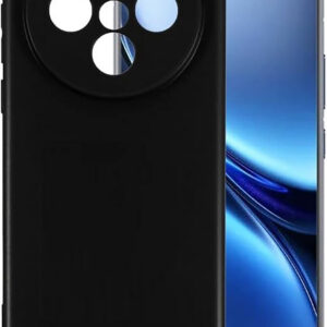 VIVO X200 5G Black Silicon Case - Image 1