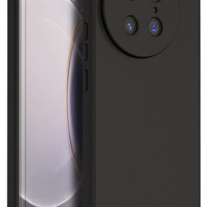 VIVO X90 PRO 5G Black Silicon Case - Image 1