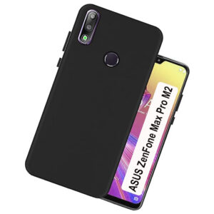 ASUS ZENFONE PRO M2 Black Silicon Case - Image 1