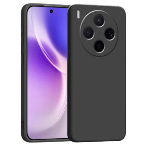 VIVO X300 5G Black Silicon Case - Image 1