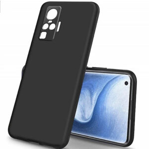 VIVO X50 PRO 5G Black Silicon Case - Image 1