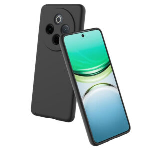 VIVO Y300 PRO 5G Black Silicon Case - Image 1