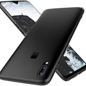 VIVO Y95, VIVO Y91, VIVO Y93 Black Silicon Case - Image 1