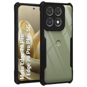 Motorola Edge 70 Pro Plus, Motorola Edge 70 Pro+ Black Silicon Case - Image 1