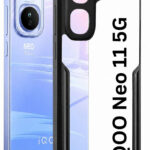 Black phone case for iQOO Neo 11 5G