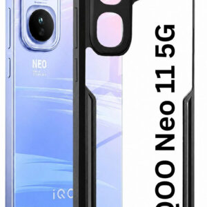 Black phone case for iQOO Neo 11 5G
