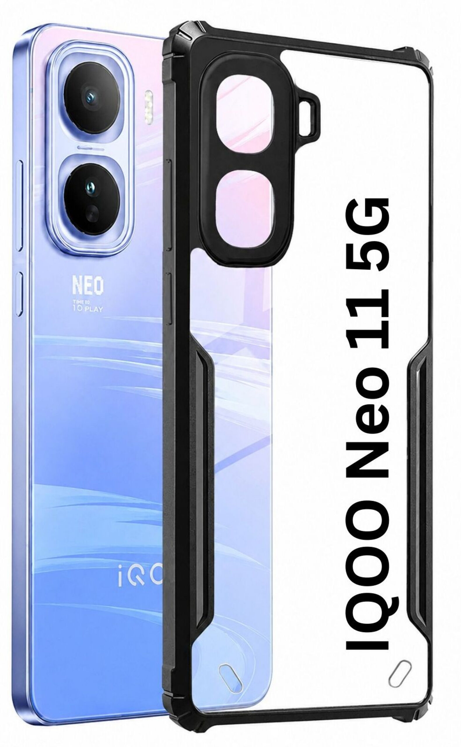 Black iPAKY phone case from the CoverHub collection