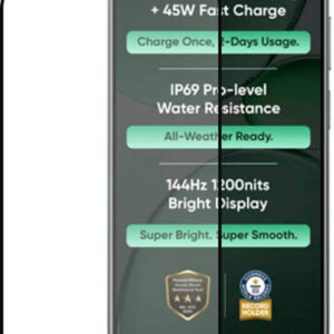 REALME C85 5G Edge To Edge Tempered Glass - Image 1