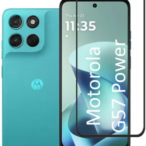MOTOROLA G57 POWER Edge To Edge Tempered Glass - Image 1