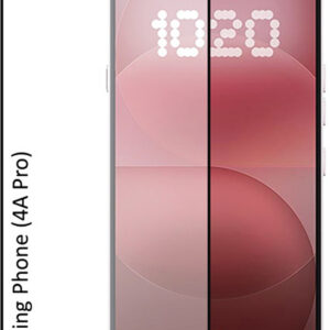 NOTHING PHONE 4A PRO Edge To Edge Tempered Glass - Image 1
