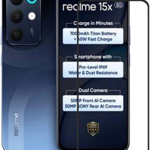REALME 15X 5G Edge To Edge Tempered Glass - Image 1